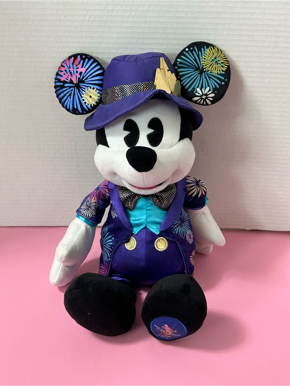 Disney WDW 50th The Main Attraction Cinderella Castle Mickey Plush Series 12/12